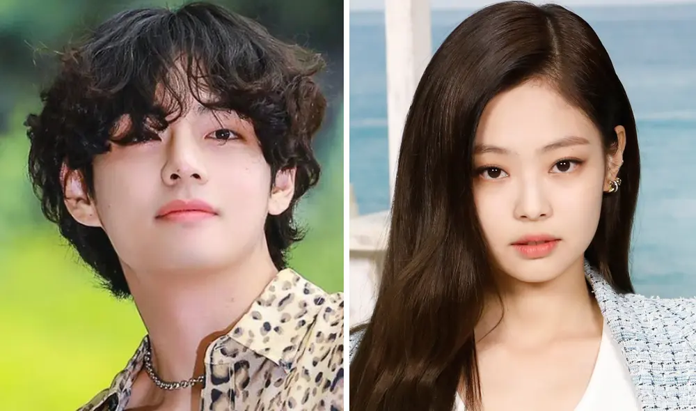 Dos estrellas de BTS y BLACKPINK, Taehyung y Jennie, fueron vinculados desde diciembre del 2021. Foto: composición LR/Naver/YG