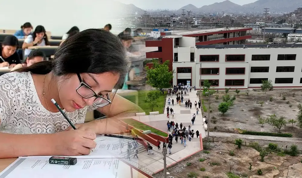 Más de 10.000 jóvenes postularon al examen de admisión 2024-I de la UNMSM. Foto: composición LR