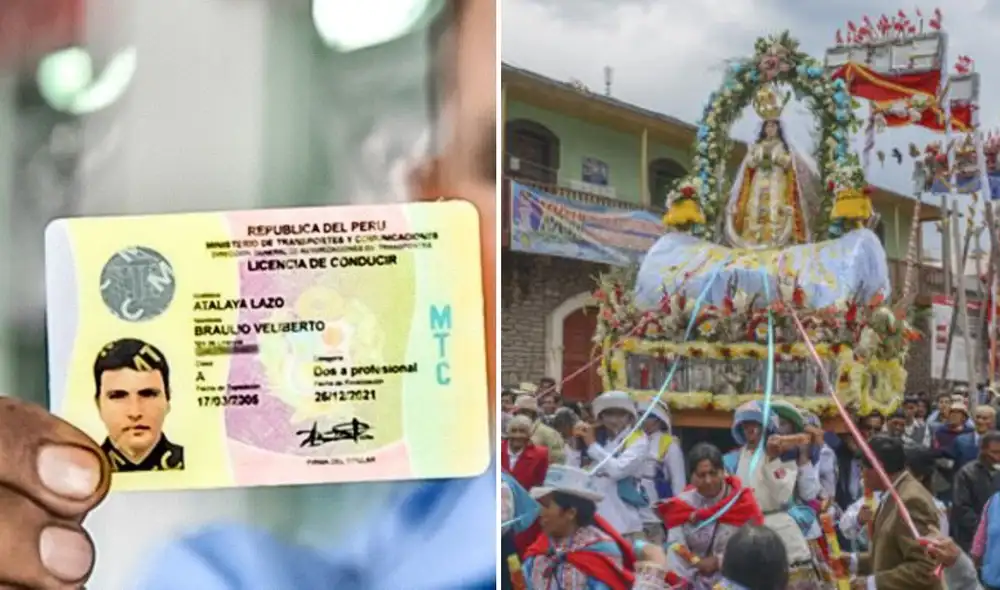 El feriado largo por la Inmaculada Concepción no será un impedimento para la entrega de licencias de conducir. Foto: composición LR/El Peruano/archivo LR