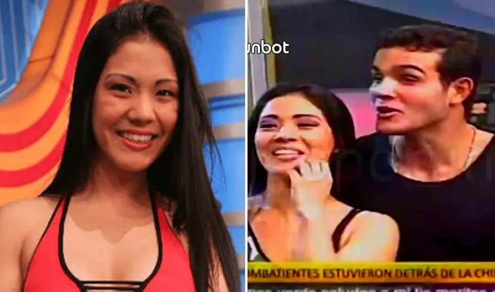 Fabianne Hayashida y Mario Irivarren tienen una amistad de varios años que data desde la época de Combate. Foto: Composición LR/Fabianne Hayashida/Instagram/Captura Youtube