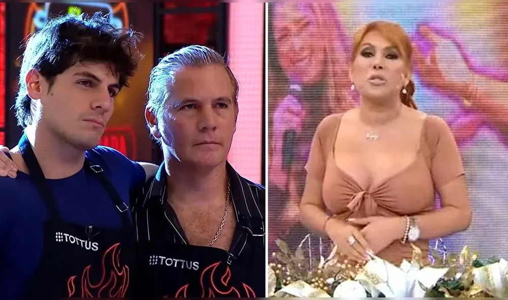 Renato Rossini Jr. y su padre participaron en 'El gran chef: famosos'. Foto: composición LR/Latina