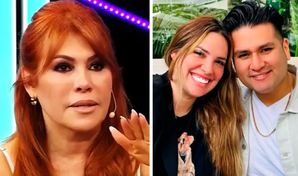 Magaly Medina señaló que espera que la hija de Jessica Newton comparta más detalles de los preparativos de su matrimonio. Foto: composición LR/ATV/Instagram/Cassandra Sánchez