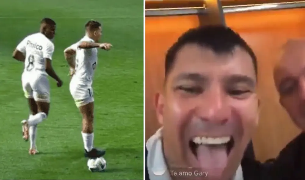 Gary Medel hizo una transmisión en vivo y se acordó del volante venezolano. Foto: composición LR/captura de Geglobo/Instagram