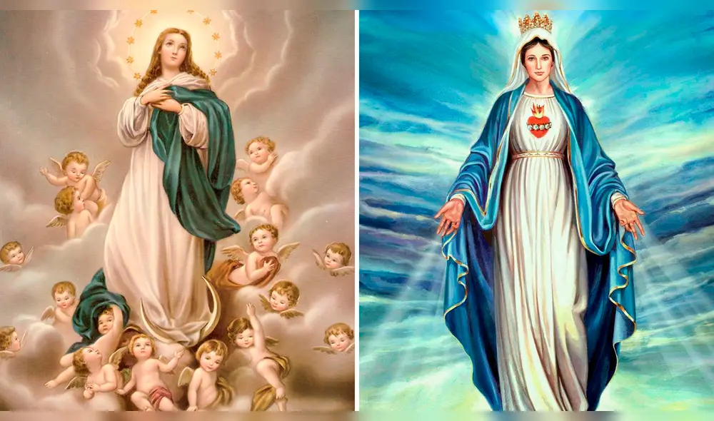 El Día de la Inmaculada Concepción se celebra el 8 de diciembre. Foto: composiciónLR/Pinterest