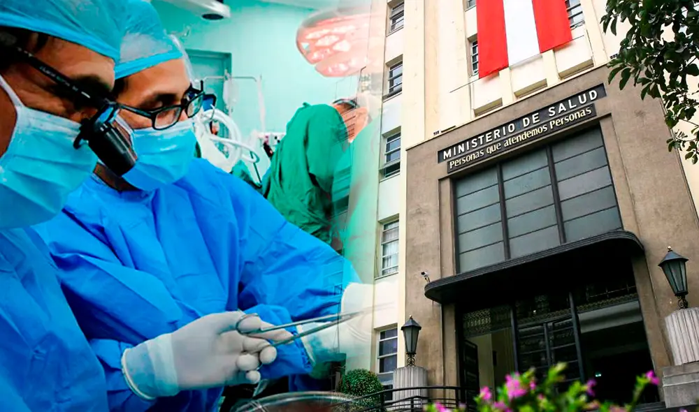 Personal de salud había realizado diferentes plantones para conseguir el aumento salarial. Foto: composición de Jazmín Ceras/La República