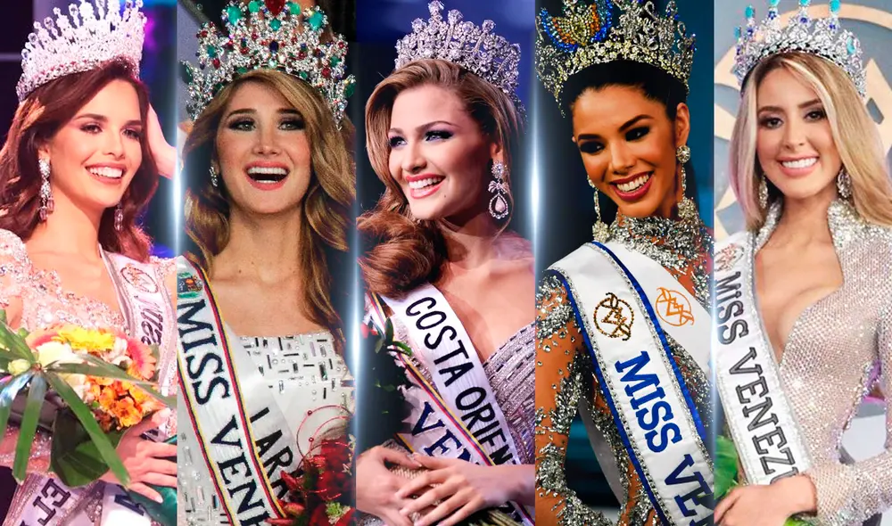 Ganadoras del Miss Venezuela en los últimos 10 años. Foto: composición LR/Miss Venezuela