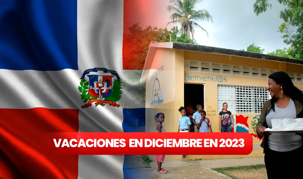 En diciembre se viene las paralizaciones del calendario escolar en República Dominicana. Foto: composición LR/Unicef/Pinterest