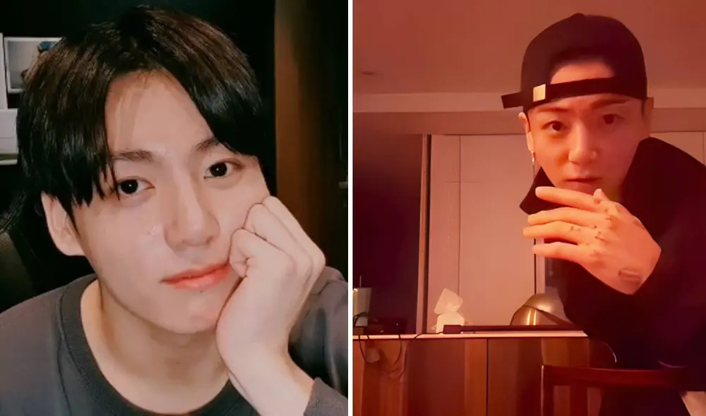 Jungkook se rapó el cabello por el servicio militar. Foto: composición LR/captura de Weverse