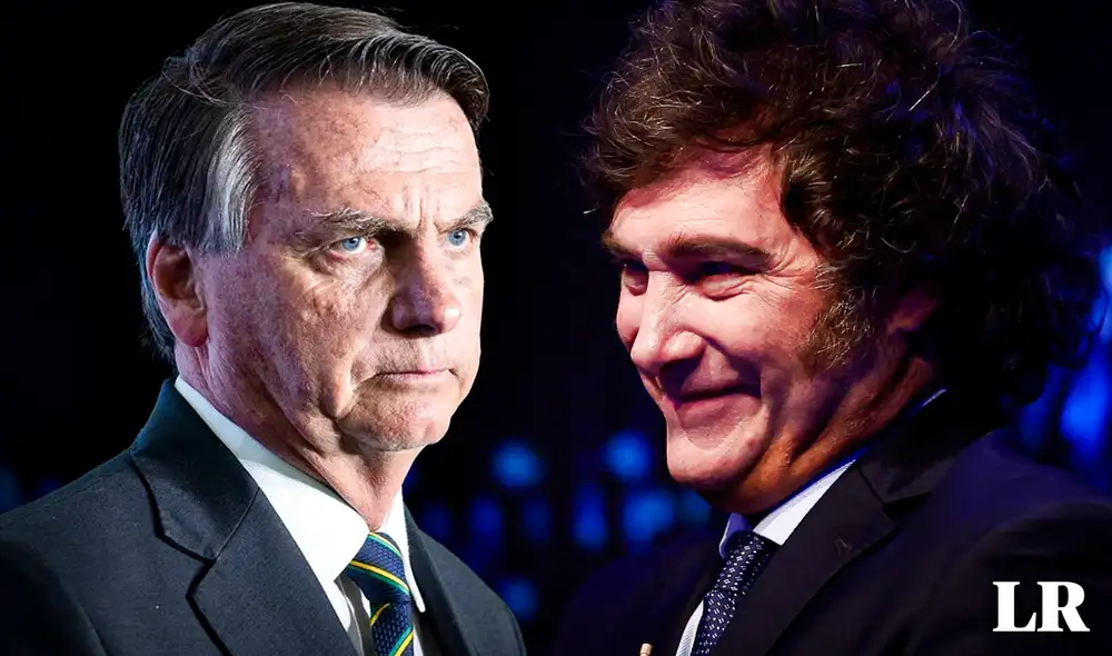 En el encuentro entre Milei y Bolsonaro también estuvo presente la designada ministra de Seguridad, Patricia Bullrich. Foto: composición de Gerson Cardoso/LR/EFE. En el encuentro entre Milei y Bolsonaro también estuvo presente la designada ministra de Seguridad, Patricia Bullrich. Foto: composición de Gerson Cardoso/LR/EFE.