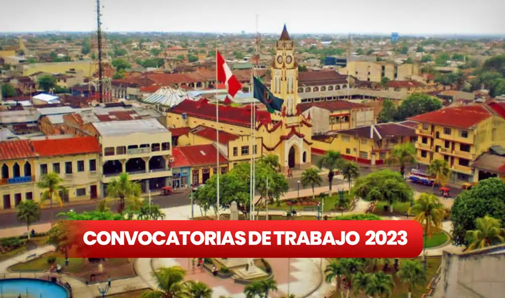 Ofertal laboral disponible hasta el  11 de diciembre del 2023. Foto: composición LR/ difusión