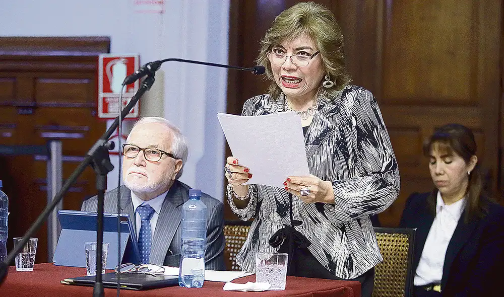 La verdad. Fiscal suprema Zoraida Ávalos saluda que la verdad se esté imponiendo. Foto: difusión