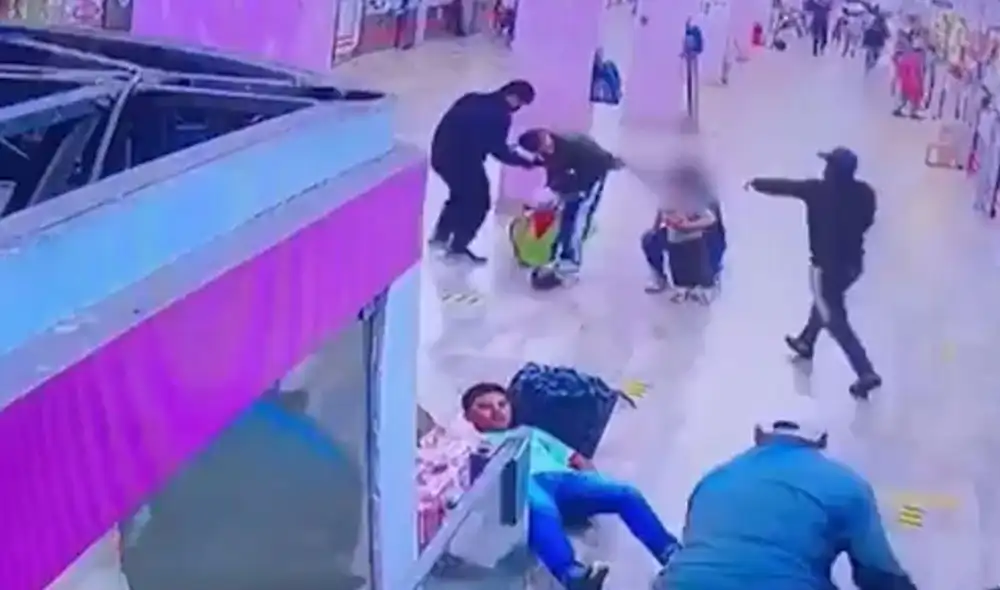 Un menor de edad fue víctima del asalto. Foto: cortesía