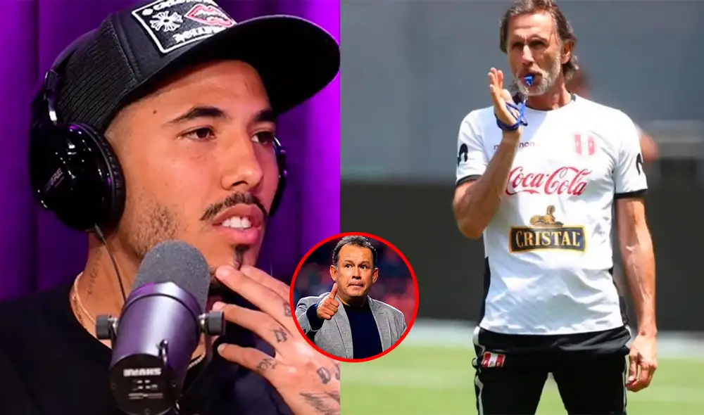 Sergio Peña consideró que la responsabilidad del mal momento de la selección peruana también recae en los jugadores. Foto: composición LR / captura de @JesúsAlzamora / Instagram @Garecaoficial / @LR