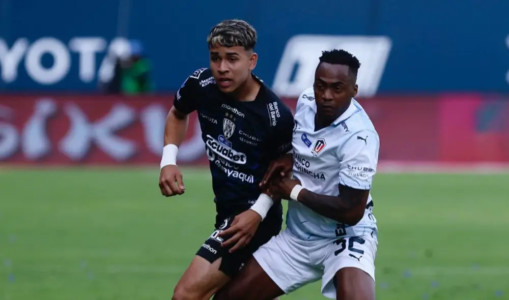 Independiente enfrentó a LDU Quito en la final de ida de la Serie A de Ecuador. Foto: IDV