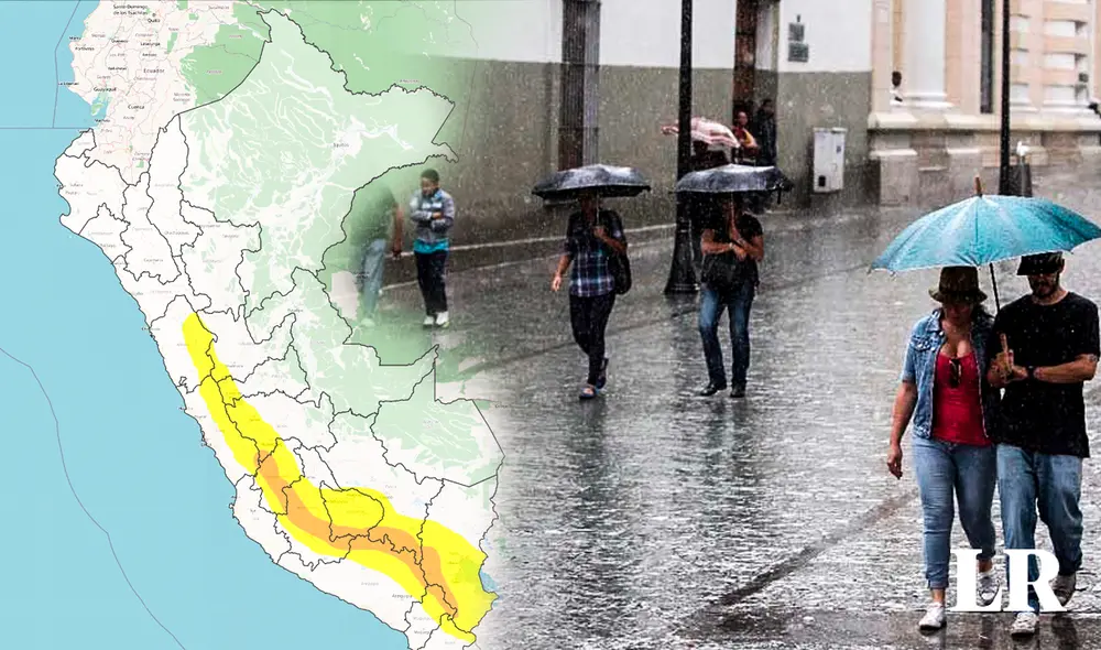 Se presentará granizo, nieve, descargas eléctricas y ráfagas de viento. Foto: composición LR/Fabrizio Oviedo