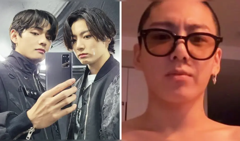 Taehyung y Jungkook, de BTS, se enlistarán al Ejército de Corea en distintas fechas. Foto: composición LR/Instagram/thv