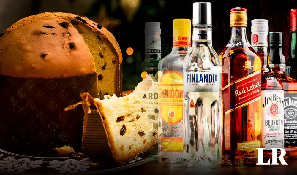 Nuevo panetón contiene alcohol entre sus ingredientes. Foto: composición LR