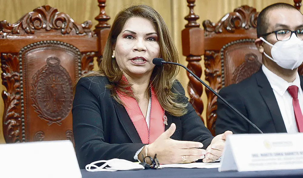 Patricia Benavides le pidió a Marita Barreto que viaje a Washington, pero no aceptó la jugada. Foto: difusión Patricia Benavides le pidió a Marita Barreto que viaje a Washington, pero no aceptó la jugada. Foto: difusión