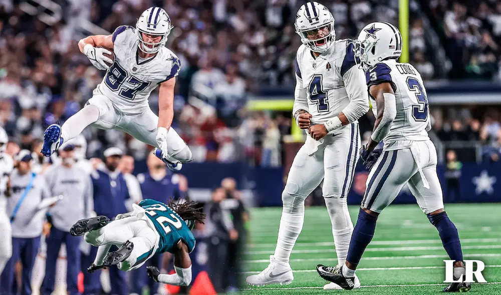 Los Dallas Cowboys trepan con esta victoria al liderato de la NFC Este. Foto: composición LR / Cowboys Los Dallas Cowboys trepan con esta victoria al liderato de la NFC Este. Foto: composición LR / Cowboys