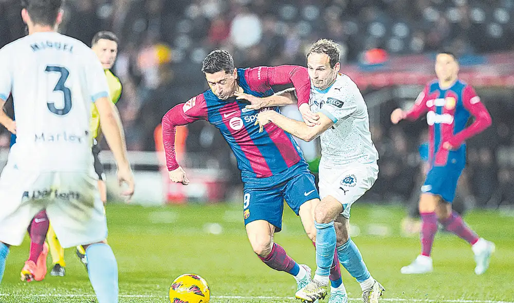 Acabó la racha. El Girona puso fin a un invicto del Barcelona de 15 encuentros sin perder en LaLiga. Foto: difusión