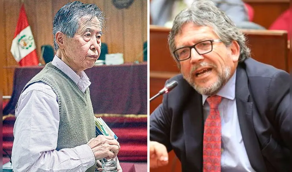 Alberto Fujimori y Monteagudo. Foto: composición La República