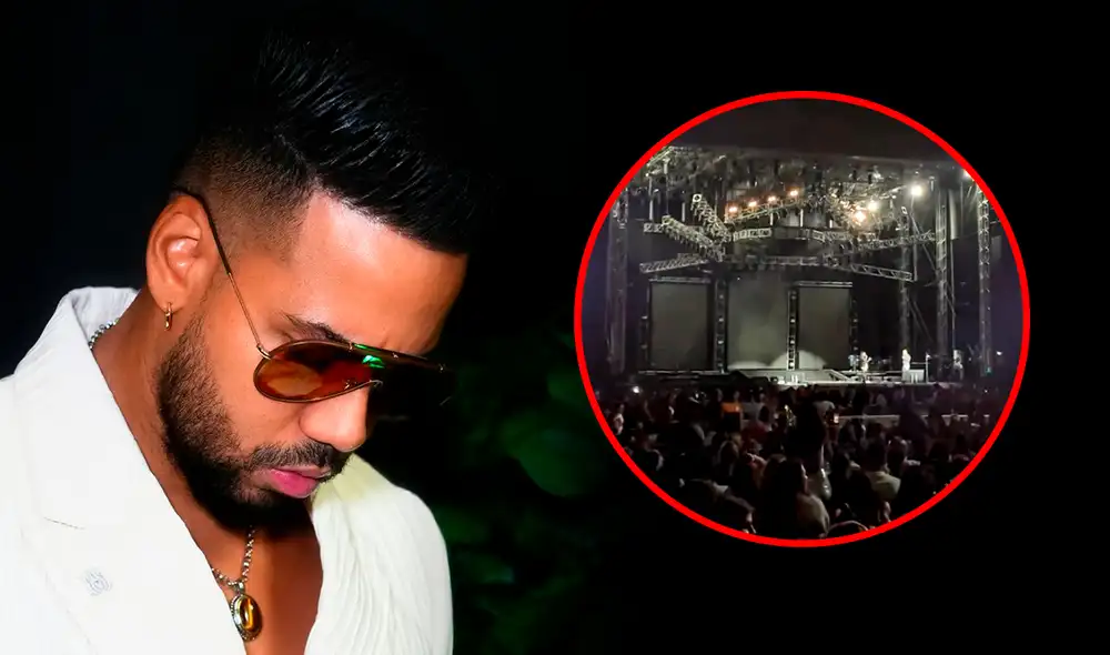 El concierto se realizó en La Carlota y terminó a las 6.00 a. m., hora de Venezuela. Foto: composición LR/X de Romeo Santos/difusión en X