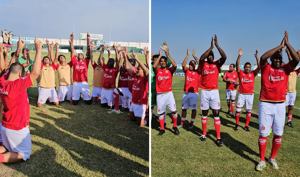 El partido se desarrolló en Ferreñafe. Foto: Composición LR / Facebook Cuto Guadalupe
