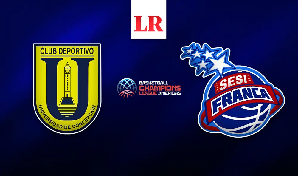 El encuentro de Universidad de Concepción vs. Franca se disputará en el Ginasio Pedrocao. Foto: composición de Álvaro Lozano/La República