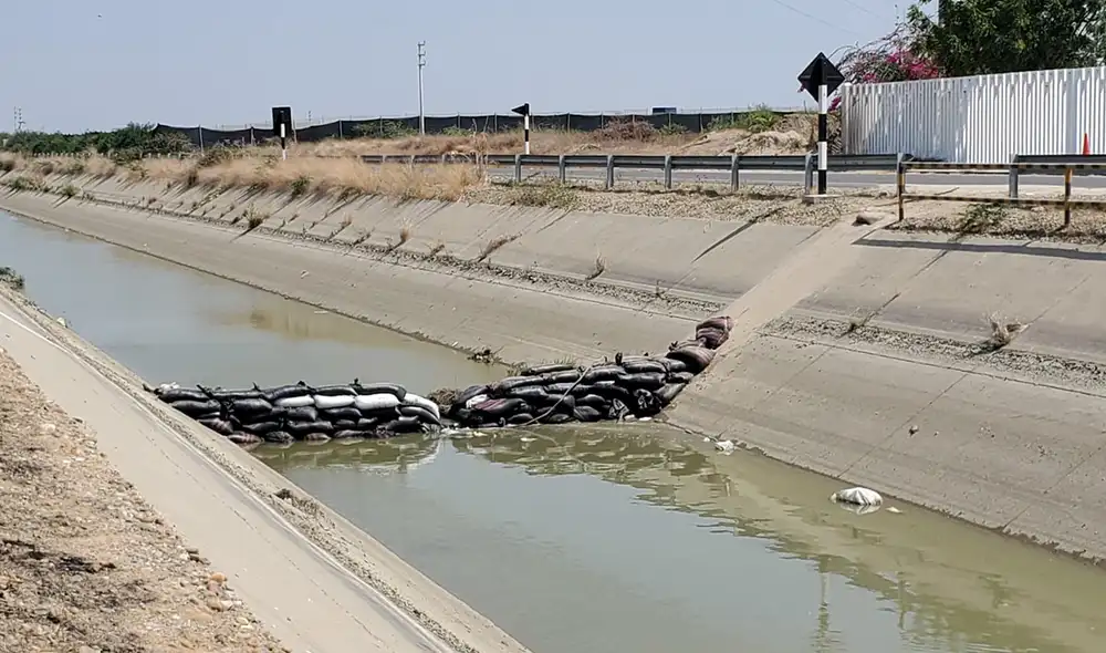 Planta de Curumuy presenta agua insuficiente. Foto: Almendra Ruesta/LR