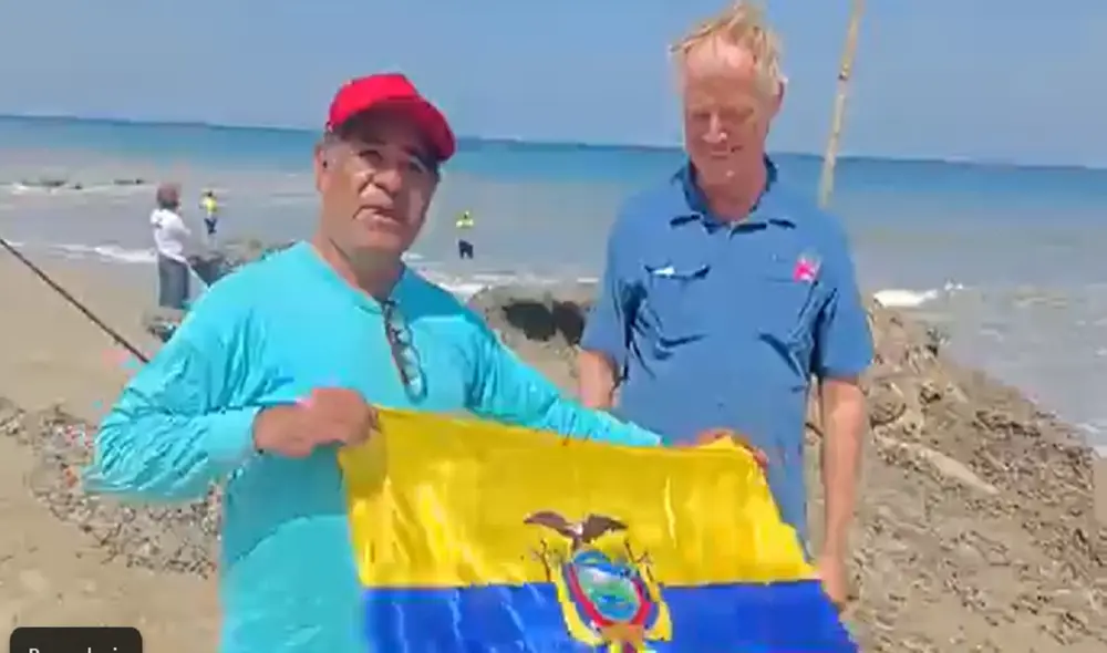 Ciudadano noruego participó de torneo de pesca en orilla. Foto: Revista Independiente