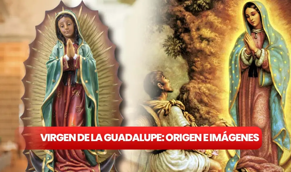 La Virgen de Guadalupe recibe en la Basílica de Guadalupe a miles de feligreses. Foto: Composición LR/ Parroquia Santo Domingo/ X
