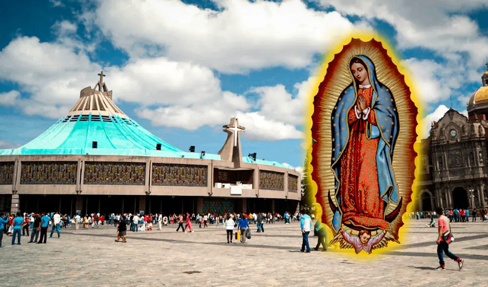 La Basílica de Guadalupe congregará a miles de personas este lunes 11 de diciembre. Foto: composición LR