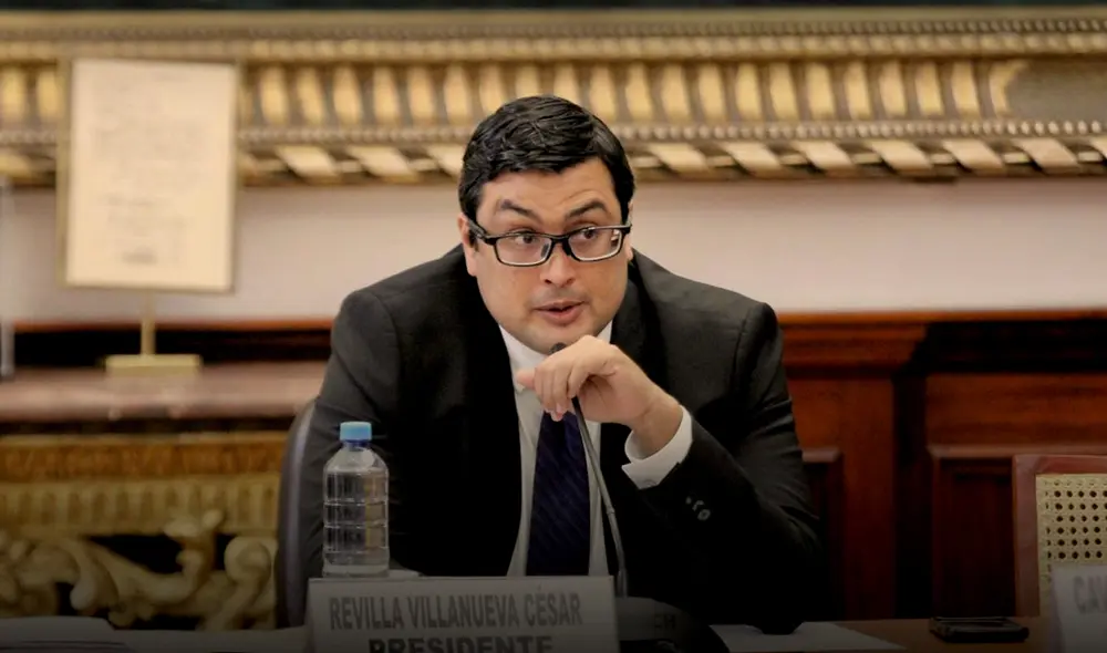 César Revilla, legislador fujimorista y presidente de la Comisión de Economía. Foto: Congreso de la República