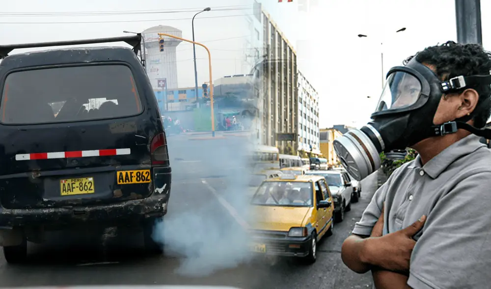 La ATU reveló que Lima Este es la zona de la capital con la peor calidad de aire. Foto: composición LR/La República/Andina