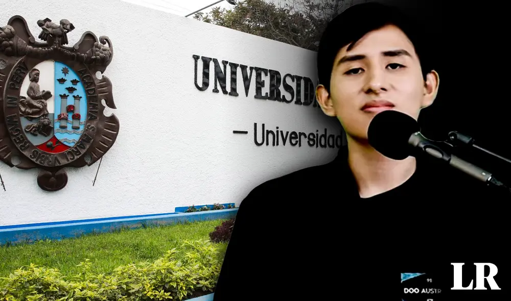 El adolescente logró un puntaje de 1.326 en el examen de admisión de la UNMSM. Foto: composición LR/captura YouTube/Academia Grupo Ciencia