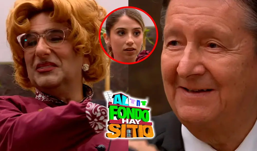 Alessia perderá los estribos al enterarse que su padre quiere enamorar a Peter en ‘Al fondo hay sitio’. Foto: composición LR/América TV Alessia perderá los estribos al enterarse que su padre quiere enamorar a Peter en ‘Al fondo hay sitio’. Foto: composición LR/América TV