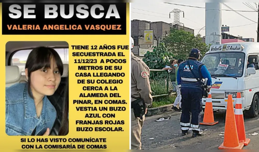 Delincuentes solicitan una fuerte cantidad de dinero para regresar a la menor de edad con sus padres. Foto: PNP