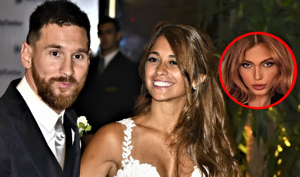 Messi habría enviado unos mensajes a una modelo brasileña estando casado. Foto: composición LR/Getty Images/Difusión