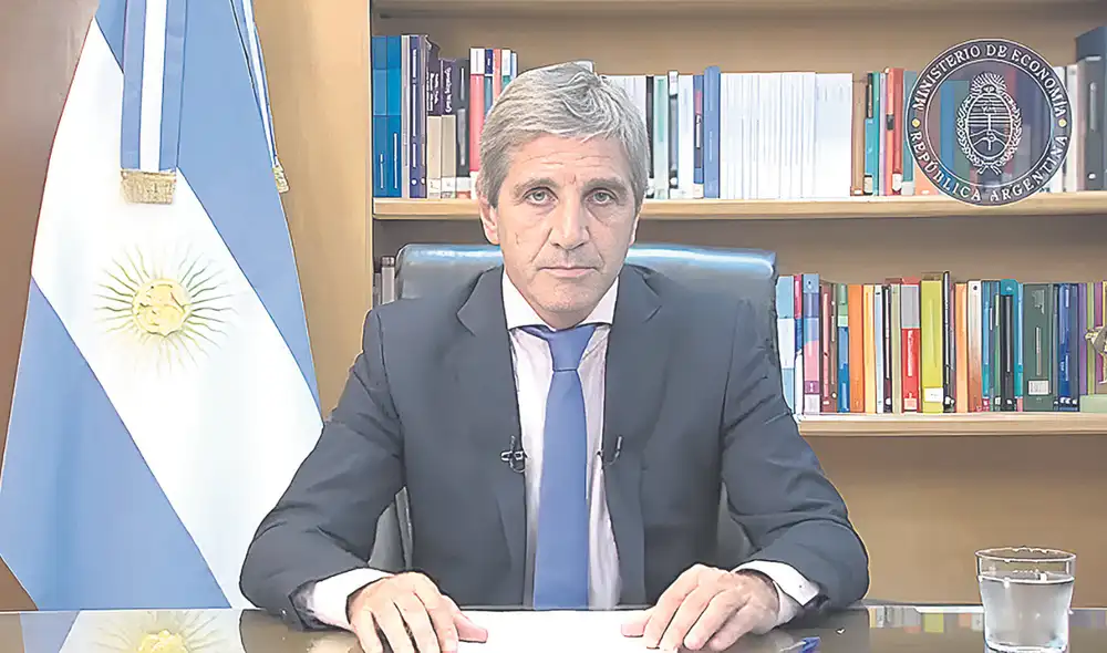 Advierte meses muy complicados. El exministro macrista Luis Caputo afirmó que las medidas se adoptan para evitar una hiperinflación inminente. Foto: difusión