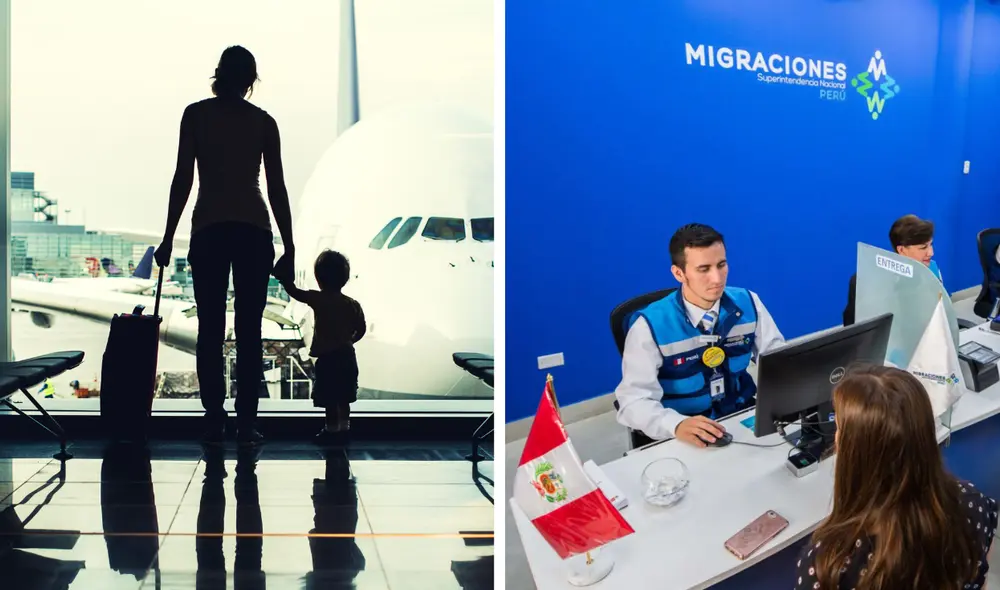 Existen tres procesos legales que se pueden realizar para que un menor salga de viaje. Foto: Composición LR/Canva Existen tres procesos legales que se pueden realizar para que un menor salga de viaje. Foto: Composición LR/Canva