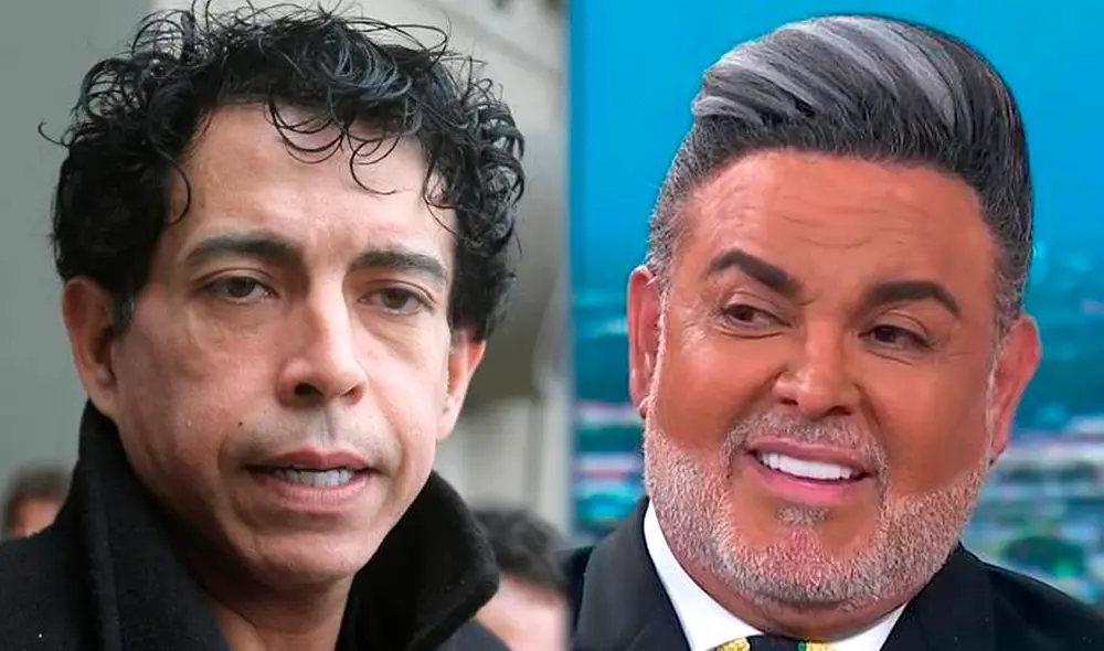 Ernesto Pimentel y Andrés Hurtado se hicieron un nombre en la industria del entretenimiento con sus programas 'El reventonazo de la Chola' y 'Sábado con Andrés'. Foto: composición LR / Difusión / Telemundo