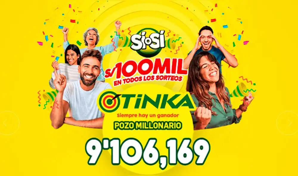 La Tinka. Revisa el sorteo de este miércoles 13 de diciembre. Foto: Intralot La Tinka. Revisa el sorteo de este miércoles 13 de diciembre. Foto: Intralot