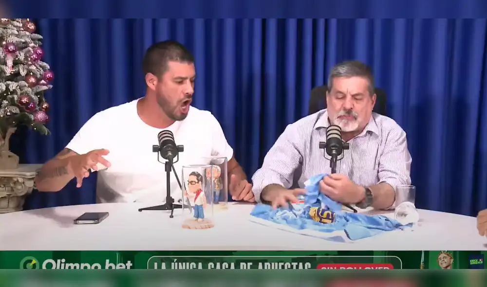 Gonzalo Núñez es un experimentado comentarista deportivo. Foto: captura de Erick y Gonzalo /YouTube.