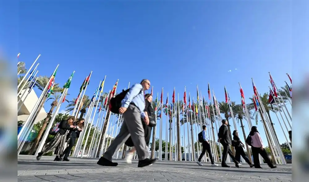 COP28, que terminó el 12 de diciembre en Dubai. Foto: Difusión. COP28, que terminó el 12 de diciembre en Dubai. Foto: Difusión.