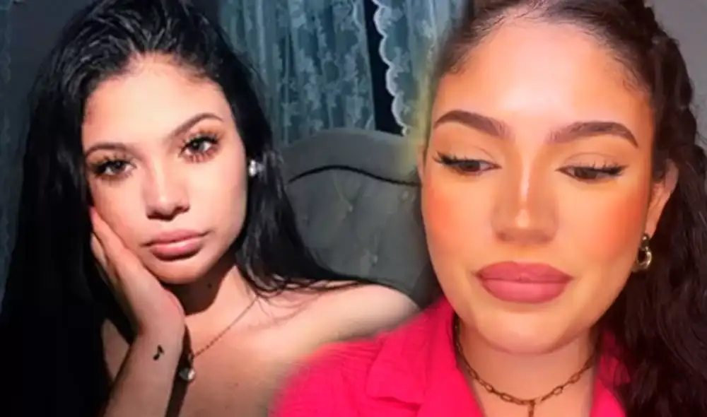 Kyara Laos es la hermana de Flavia Laos. Foto: composición LR/captura de TikTok/Instagram