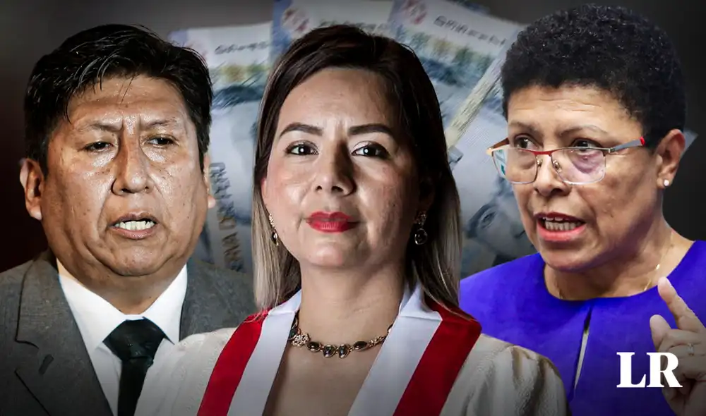 Parlamentarios recibirán más de un bono en diciembre. Foto: composición LR/Jazmin Ceras/Congreso/Bloomberg en línea Parlamentarios recibirán más de un bono en diciembre. Foto: composición LR/Jazmin Ceras/Congreso/Bloomberg en línea