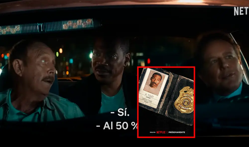 'Un detective suelto en Hollywood 4': la saga se inauguró en 1984, convirtiendo en una estrella a un hasta entonces desconocido Eddie Murphy. Foto: Composición LR/Netflix