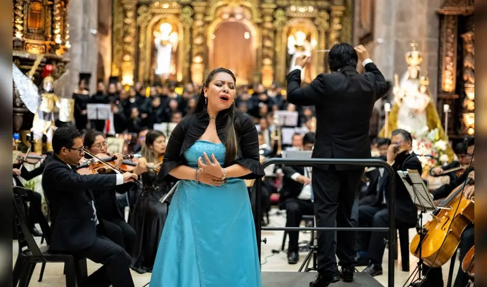 Gladis Huamán Chávez, soprano lírica cusqueña. Foto: Difusión.