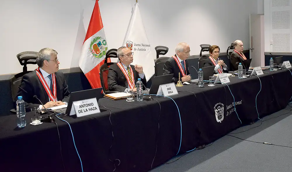 Bajo acoso. La JNJ tendrá que enfrentar otra arremetida del Parlamento. Un sector político quiere controlar a la institución que nombra y ratifica a jueces, fiscales y autoridades electorales. Foto: difusión