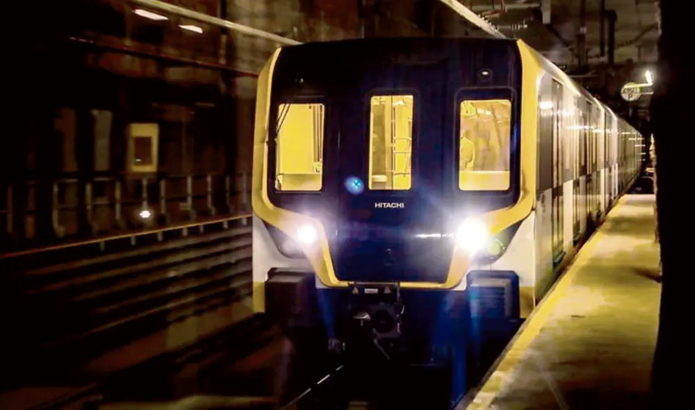 Subterráneo. Cinco trenes de 6 vagones harán el recorrido en esta etapa. Cada uno puede trasladar 1.200 pasajeros. Foto: difusión